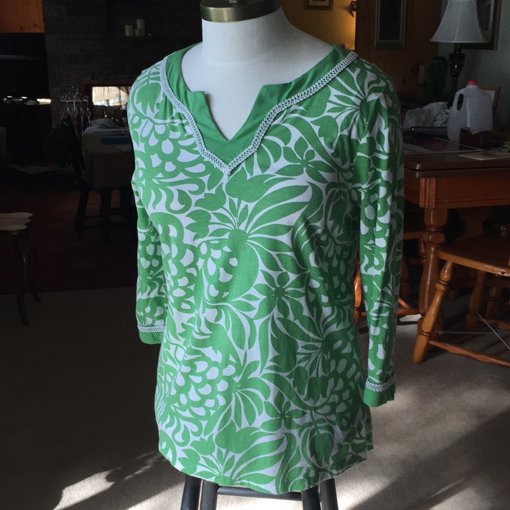 CHARTER CLUB PETITE LARGE TOP
